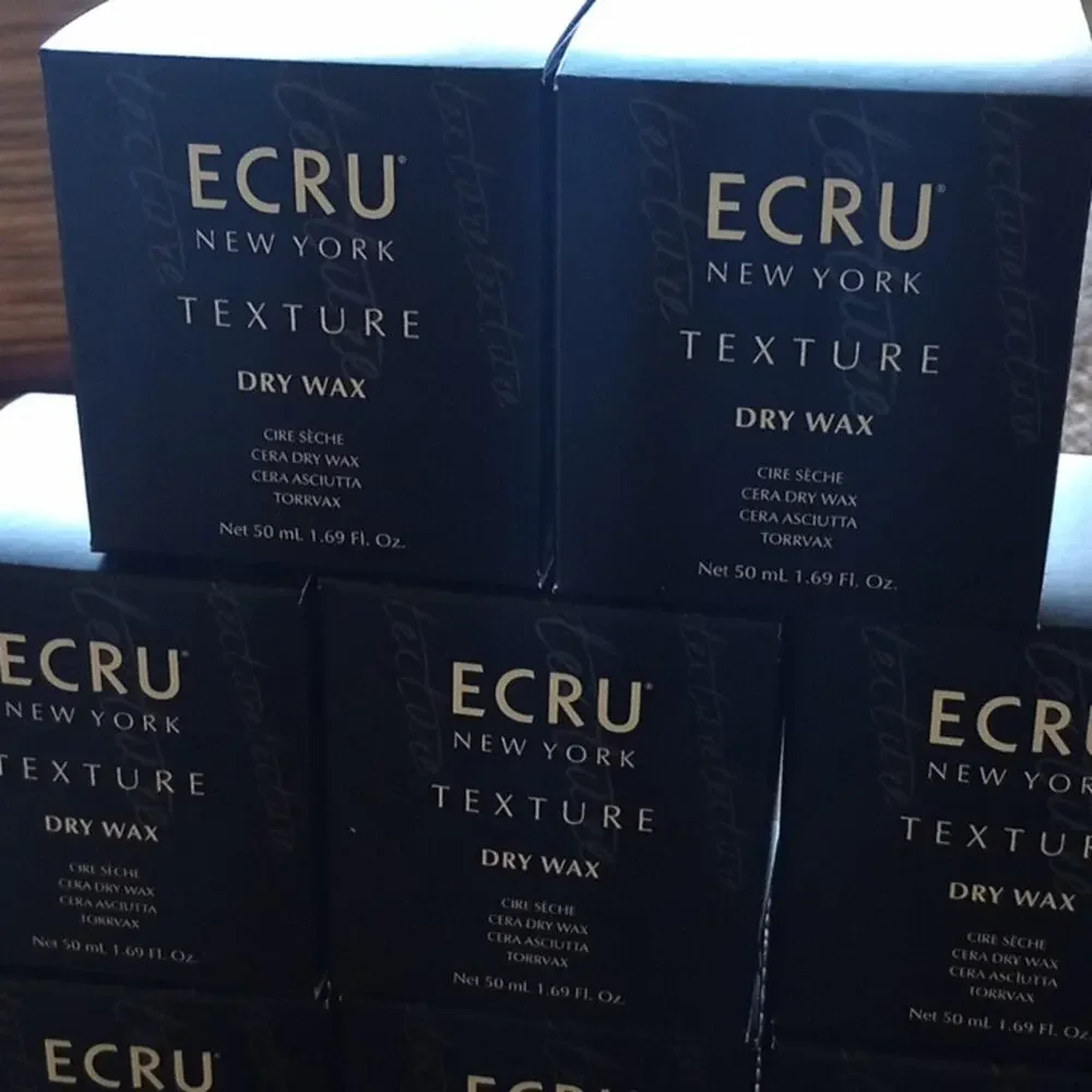 ECRU New York Texture Dry Wax 8 New Not Opened Product.